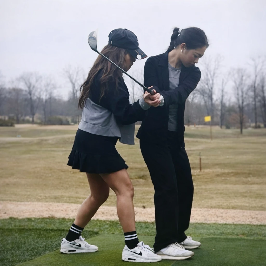 Golf stretching and mobility exercises near Leesburg and Ashburn VA for improved swing performance