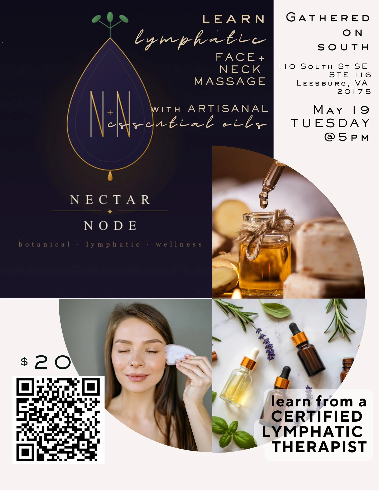 Glow & Flow: Lymphatic Face + Neck Massage